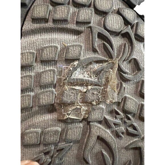 Skechers Womens Sandals Size 10 Navy & Gray Textured Pattern - Picture 7 of 7